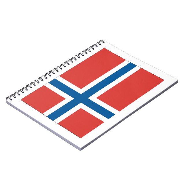 Norwegische Flagge Notizblock (Linke Seite)