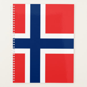 Norwegische Flagge Planer