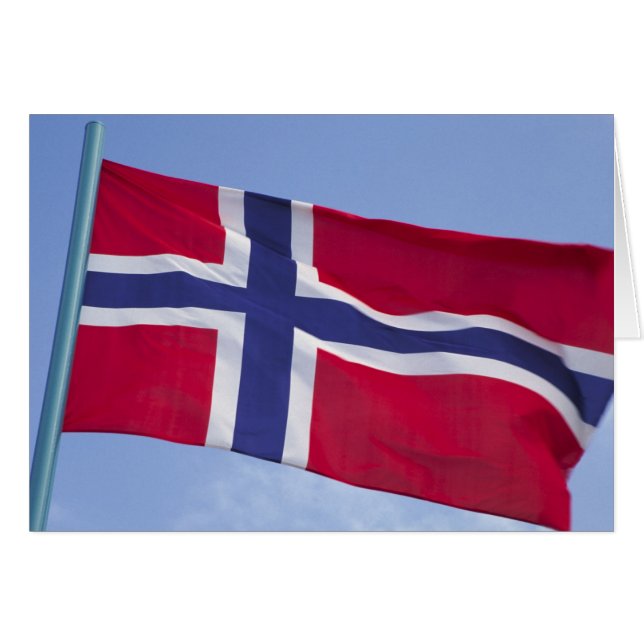 Norwegische Flagge (RF) (Vorderseite (Horizontal))