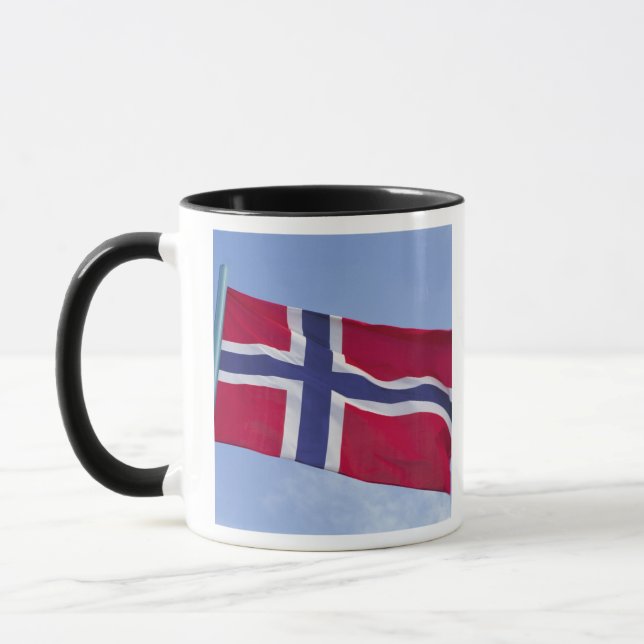 Norwegische Flagge (RF) Tasse (Links)