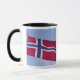 Norwegische Flagge (RF) Tasse (Links)