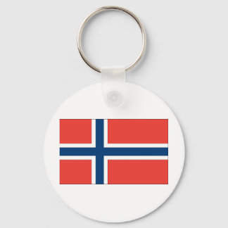 Norwegische Flagge Schlüsselanhänger
