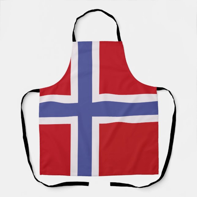 Norwegische Flagge Schürze (Vorderseite)