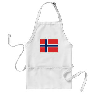 Norwegische Flagge Schürze