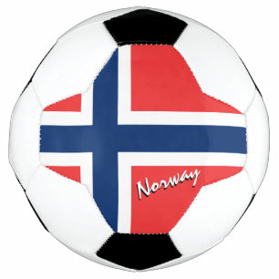 Norwegische Flagge / Sport Fußball