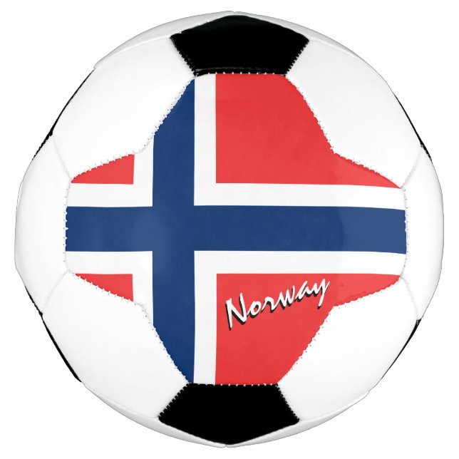 Norwegische Flagge / Sport Fußball