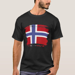 Norwegische Flagge T-Shirt
