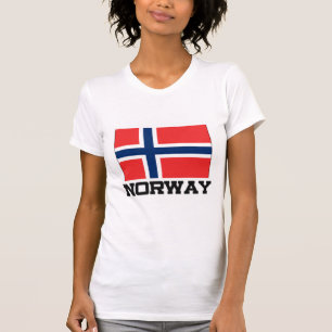 Norwegische Flagge T-Shirt