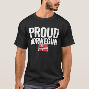 Norwegische Flagge T-Shirt