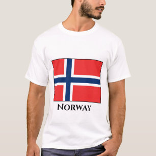 Norwegische Flagge T-Shirt