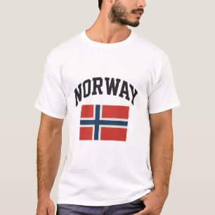 Norwegische Flagge T-Shirt