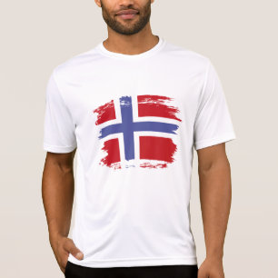 Norwegische Flagge T-Shirt