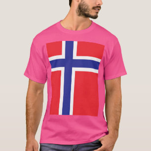 Norwegische Flagge T-Shirt