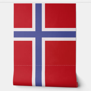 Norwegische Flagge Tapete