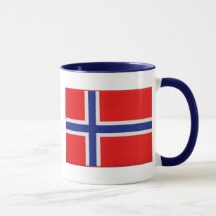 Norwegische Flagge Tasse