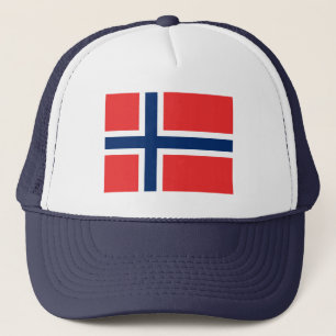 Norwegische Flagge Truckerkappe