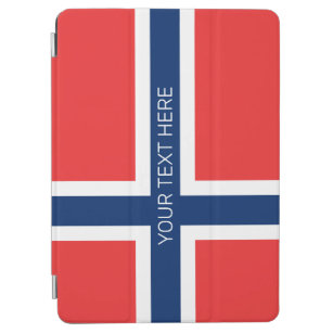 Norwegische Flagge von Zoll Apple iPad Air Hülle