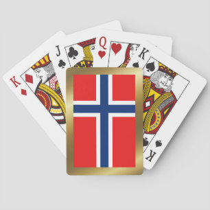 Norwegische Flaggenspielkarten Spielkarten