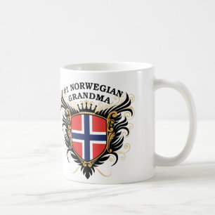 Norwegische Großmutter der Nr.-eine Tasse