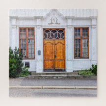 Norwegische Jugendstil-Tür