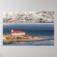 Norwegische Kirche Lofoten
