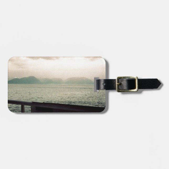 Norwegische Kreuzfahrt Gepäckanhänger (Vorderseite horizontal)
