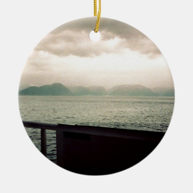 Norwegische Kreuzfahrt Keramikornament (Vorne)