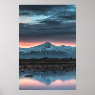 Norwegische Landschaft Poster