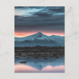 Norwegische Landschaft Postkarte