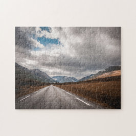 Norwegische Landstraße Puzzle