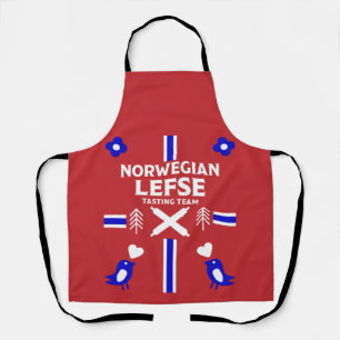 Norwegische Lefse Flatbread-Schürze Schürze