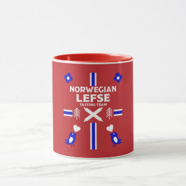 Norwegische Lefse Flatbread-Schürze Tasse