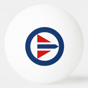 Norwegische Nationalflagge Symbol Armee Militär a Tischtennisball