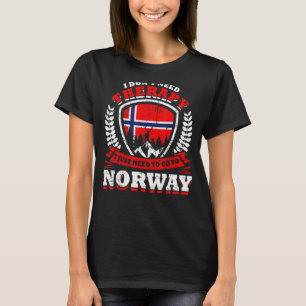 Norwegische Skandinavien Deer North Cape Norwegen  T-Shirt