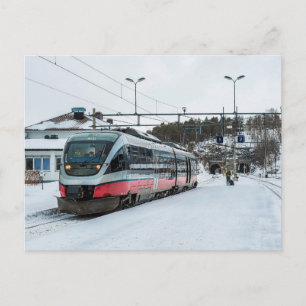 Norwegische Staat Railways BM 93 auf Dombås 2016 Postkarte