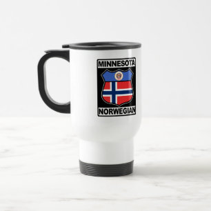 Norwegische Tasse für den amerikanischen Pendlerve