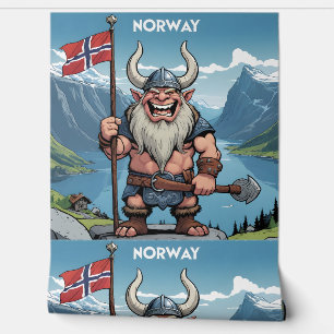 Norwegische Trolle Tapete