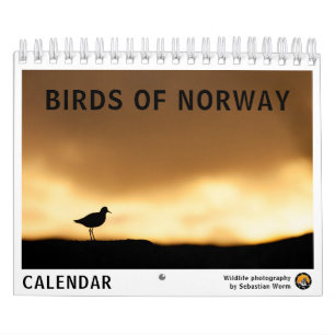 Norwegische Vögel 2026 Kalender