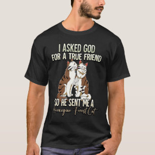 Norwegische Waldkatze 5 T-Shirt