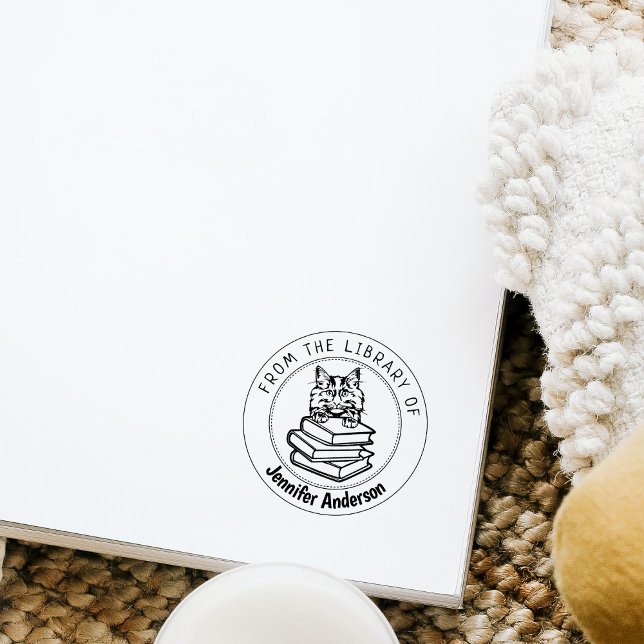 Norwegische Waldkatze, Buch aus der Bibliothek von Gummistempel (Von Creator hochgeladen)