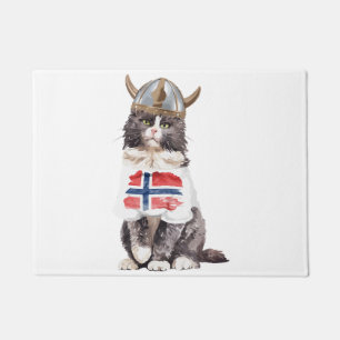 Norwegische Waldkatze Fußmatte