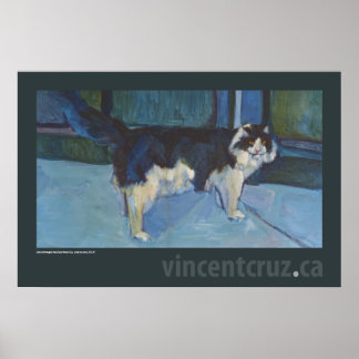 Norwegische Waldkatze Poster