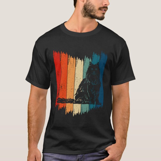 Norwegische Waldkatze T-Shirt (Vorderseite)