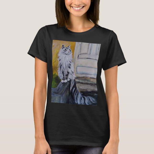 Norwegische Waldkatze T-Shirt (Vorderseite)