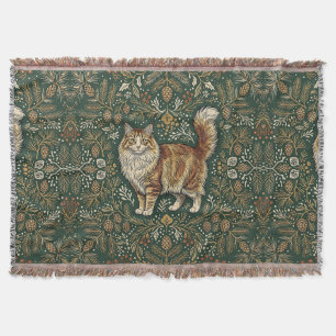 Norwegische Waldkatze-Wurfdecke – Nordische Lichtu Decke