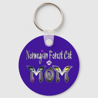Norwegische Waldkatzen-Mama Geschenke Schlüsselanhänger