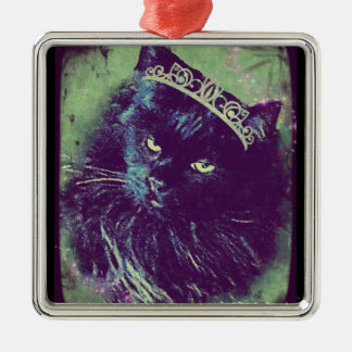 Norwegische Waldkatzenverzierung Ornament Aus Metall