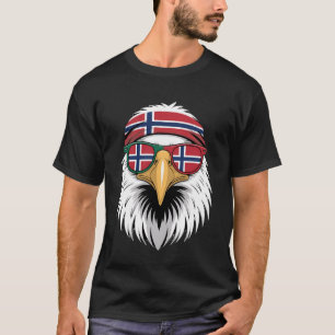 Norwegische Wurzeln Norwegische Flagge Norge 14 T-Shirt