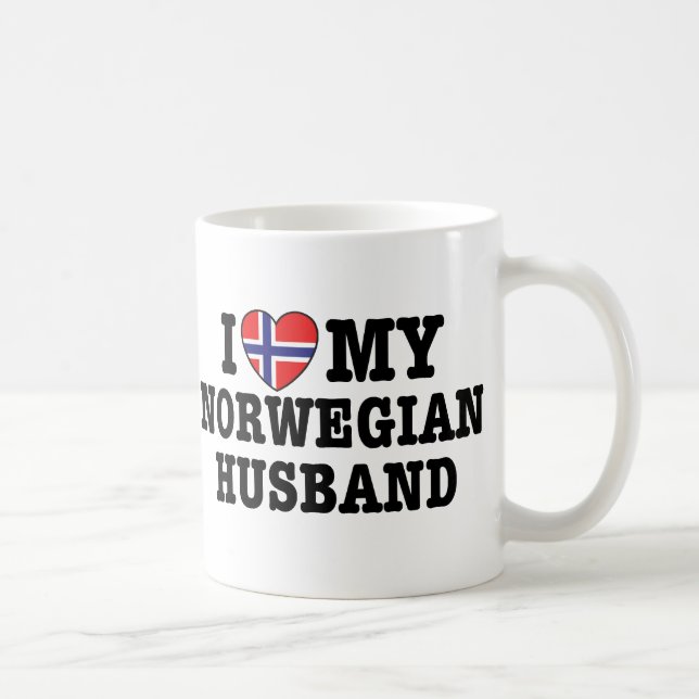 Norwegischer Ehemann Kaffeetasse (Rechts)