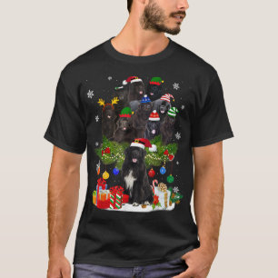 Norwegischer Elchhund-Rentier-Weihnachts-Hund reit T-Shirt